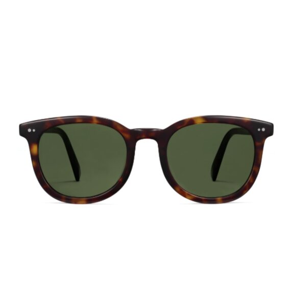 Warby Parker Non-Prescription Ryland Sunglasses- Cognac Tortoise Shell main image 6